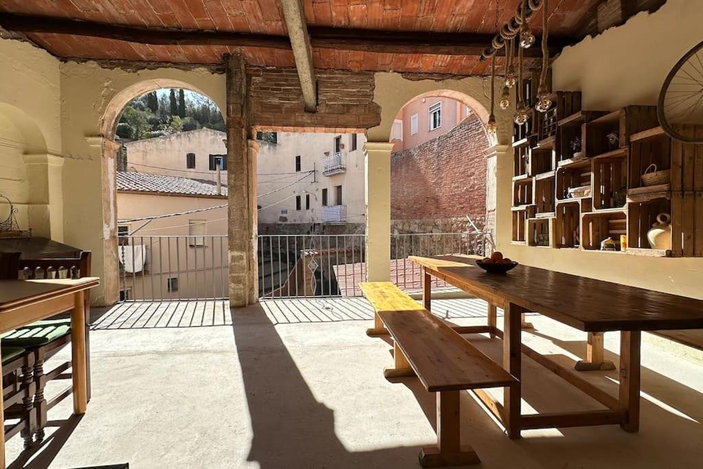 Habitacion Montgros En Casa Cami De Les Aiguees Monistrol De Montserrat Buitenkant foto